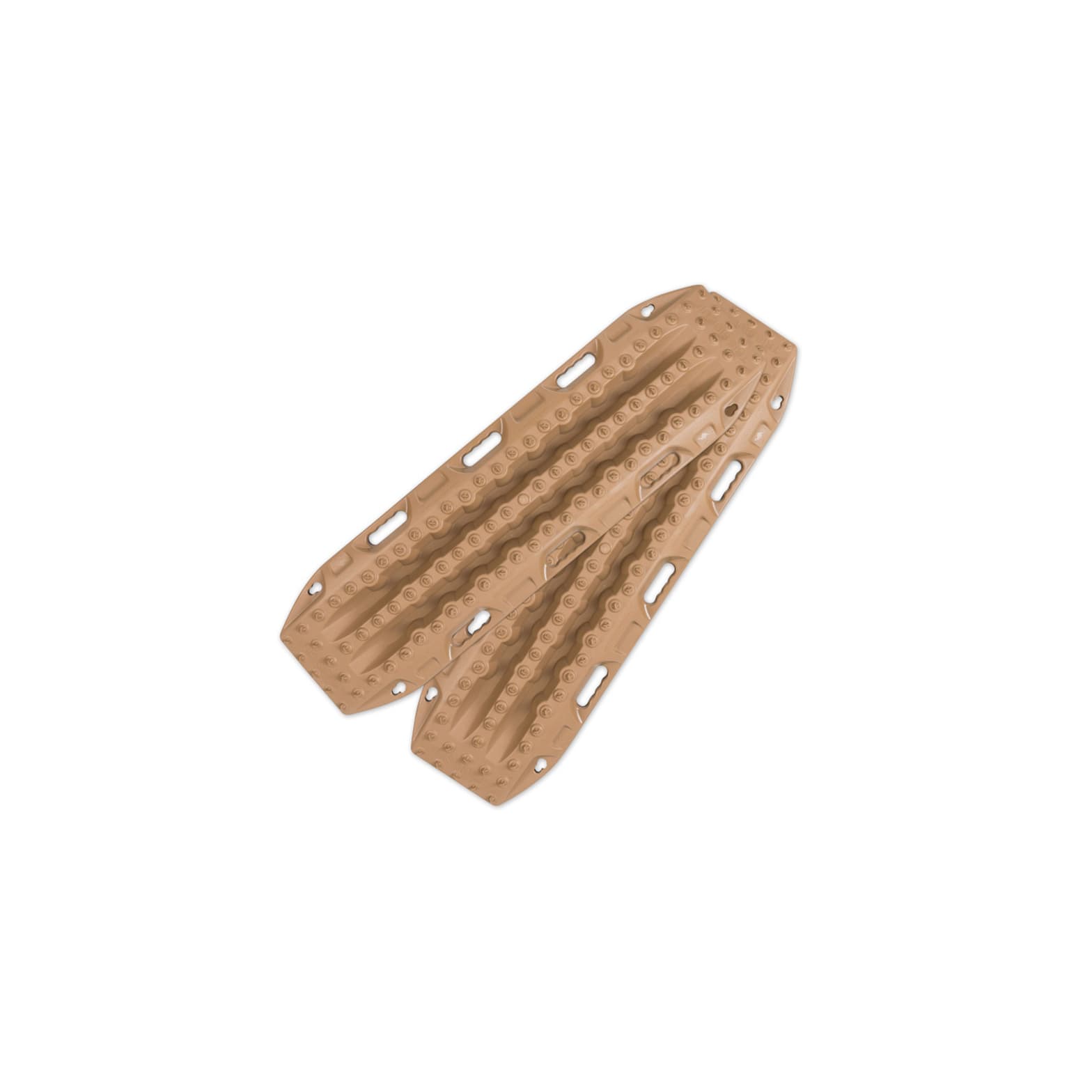 Maxtrax MKII Recovery Board Set in Desert Tan on White Background