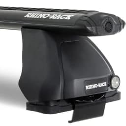 Rhino-Rack Sportz 2500 Black Car Roof Rack System for Naked Roofs